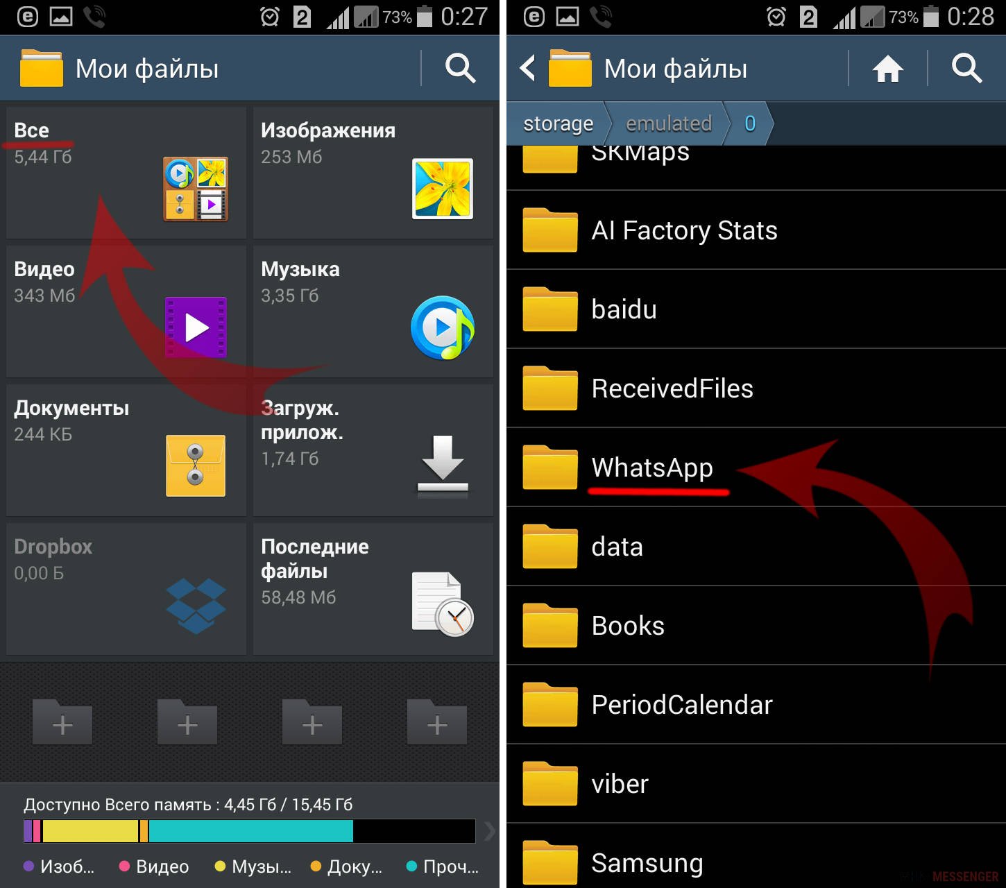 how to download whtsapp backup from onedrive to android