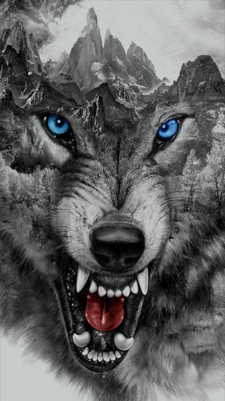 Картинка для Ватсапа - Волк