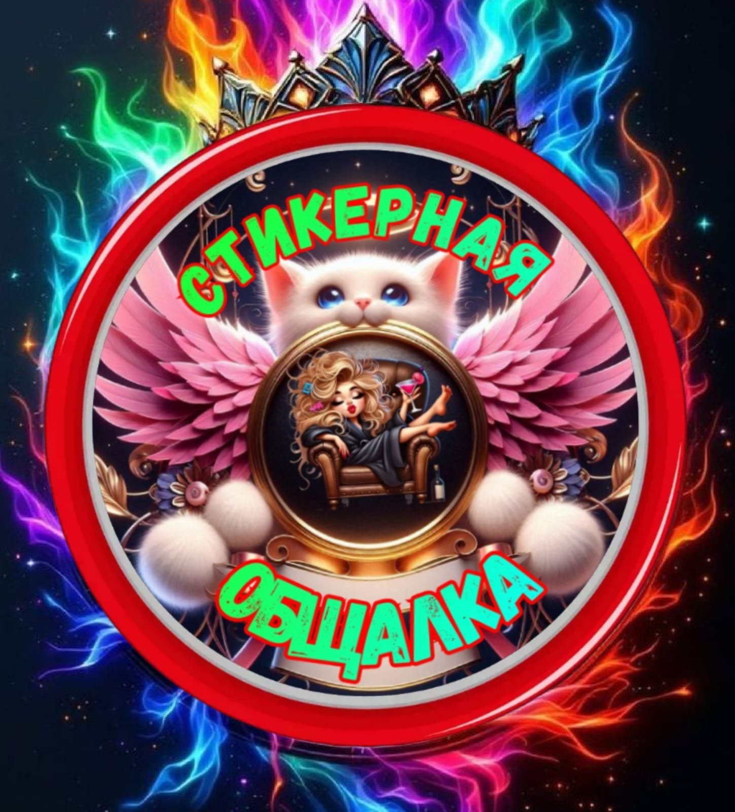 ⚜️ СТиКеРНаЯ 🤩 ОБщаЛкА ⚜️