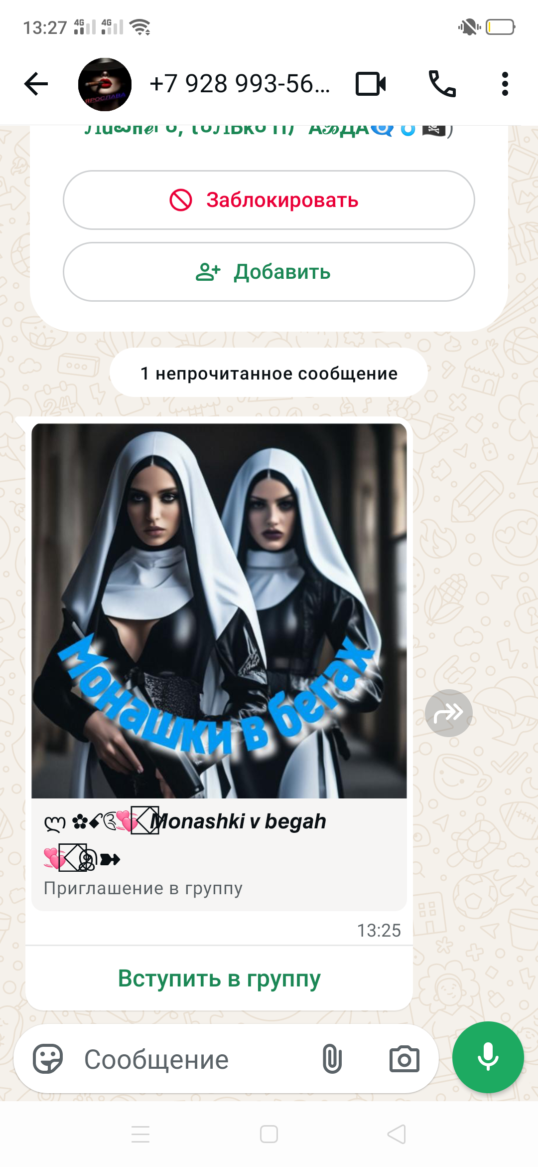 Монашки в бегах