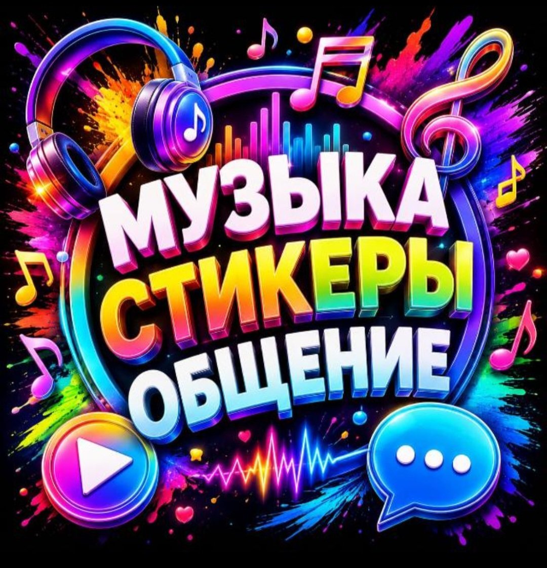 ♡●⑅⃝◌Музыка🎧,стикеры,общение🤗◌⑅⃝●♡
